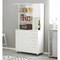 Basicwise Kitchen Pantry Storage Cabinetwith Doors and Shelves, White QI003729L - alternate 2